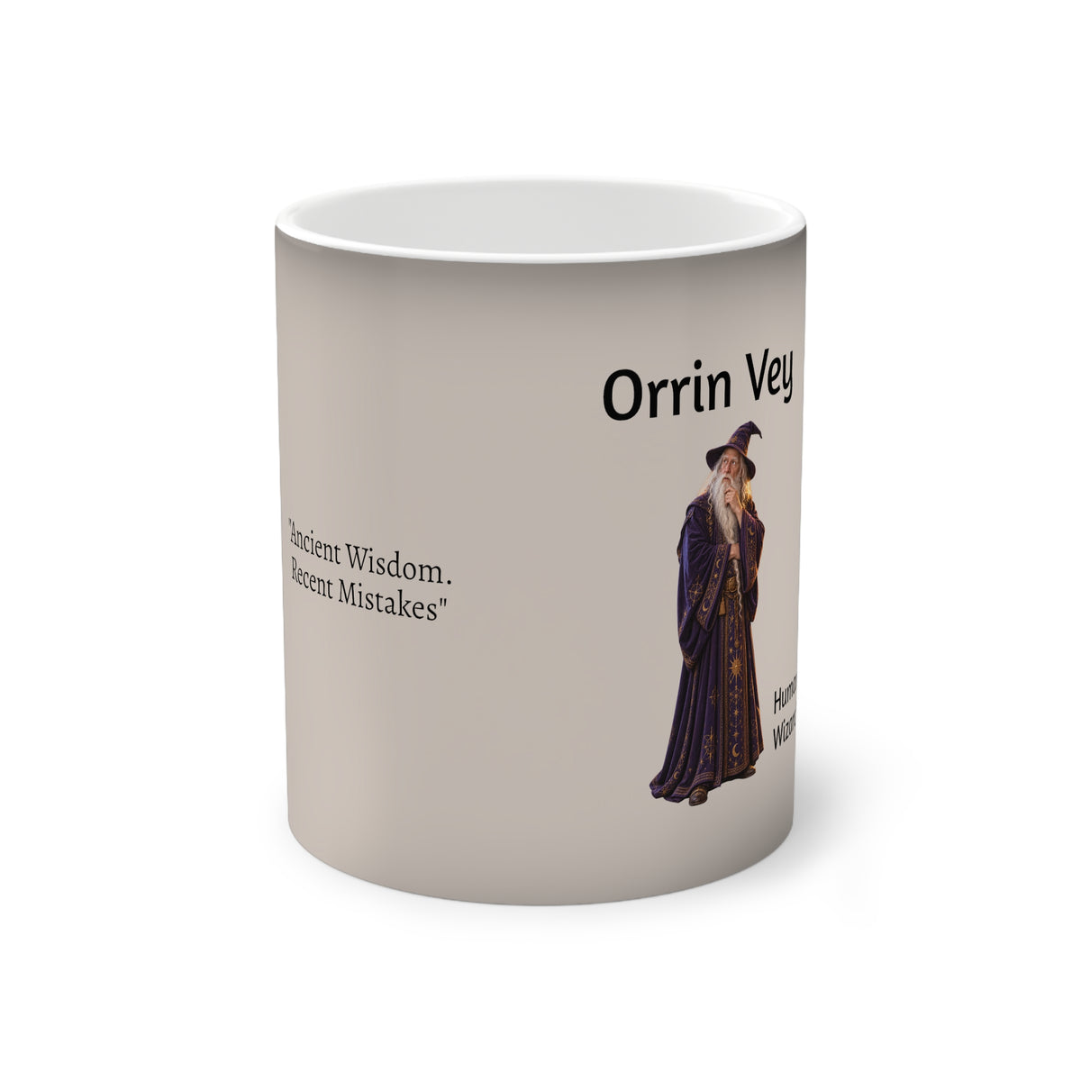 Orrin Vey’s Ancient Wisdom Color-Changing Mug — 11 oz